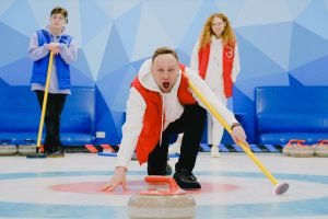 An Olympic Curling team demonstrates how to have an argument. Couples Therapy in Pasadena
